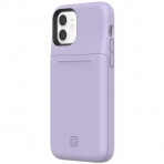  Incipio iPhone 12 Mini Stashback Kart B�lmeli K�l�f (MIL-STD-810G)-Lilac Purple