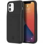  Incipio iPhone 12 Mini Stashback Kart B�lmeli K�l�f (MIL-STD-810G)-Jet Black
