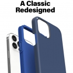 Incipio iPhone 12 Pro Max Duo Serisi Klf (MIL-STD-810G)-Dark Blue/Classic Blue