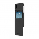 Incipio iPhone XS Max Stashback Kart Blmeli Klf-Black