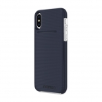 Incipio iPhone XS Max Stashback Kart Blmeli Klf-Blue