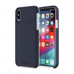 Incipio iPhone XS Max Stashback Kart Blmeli Klf-Blue