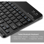 Infiland Galaxy Tab S6 Klavyeli Klf (10.5 in)-Navy
