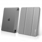 Infiland Apple iPad Kalem Blmeli Klf (9.7 in)-Gray
