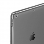 Infiland Apple iPad Kalem Blmeli Klf (9.7 in)-Gray