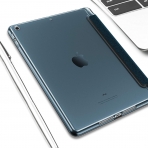 Infiland Apple iPad Kalem Blmeli Klf (9.7 in)-Navy