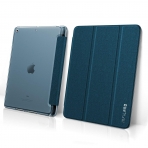 Infiland Apple iPad Kalem Blmeli Klf (9.7 in)-Navy