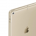 Infiland Apple iPad Kalem Blmeli Klf (9.7 in)-Gold