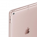 Infiland Apple iPad Kalem Blmeli Klf (9.7 in)-Rose Gold