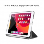 Infiland iPad Kalem B�lmeli K�l�f (10.2 in�)(7.Nesil)-Gray