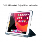 Infiland iPad Kalem B�lmeli K�l�f (10.2 in�)(7.Nesil)-Navy