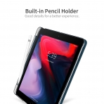 Infiland iPad Kalem Blmeli Klf (10.2 in)(7.Nesil)-Navy