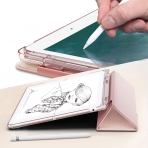 Infiland iPad Kalem B�lmeli K�l�f (10.2 in�)(7.Nesil)-Rose Gold