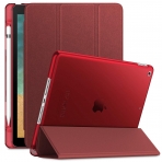 Infiland iPad Kalem B�lmeli K�l�f (10.2 in�)(7.Nesil)-Wine