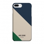 JACK SPADE iPhone 7 Plus Klf (Rep Stripe Grey / Blue / Green)