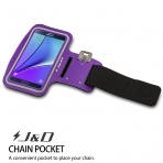 JD Tech Samsung Note 5 Kou Kol Band-Purple