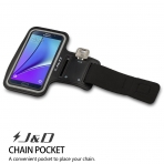JD Tech Samsung Note 5 Kou Kol Band-Black