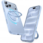 JETech 360 D�ner Halka iPhone 18 Pro Max Standl� K�l�f-Glacier