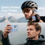 JETech 360 Tam G�vde iPhone 18 Pro Max Manyetik K�l�f-Glacier