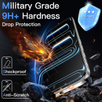 JETech Anti-Reflective iPhone 18 Pro Max Ekran Koruyucu