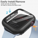 JETech Apple Watch 9/8/7 45mm Bumper Klf-Black