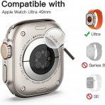 JETech Apple Watch Ultra 49mm Bumper Klf-Black