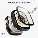 JETech Apple Watch Ultra Ekran Koruyucu(49mm)(2 Adet)-Black