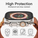 JETech Apple Watch Ultra 49mm Bumper Klf-Clear