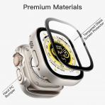 JETech Apple Watch Ultra Ekran Koruyucu(49mm)(2 Adet)-Starlight