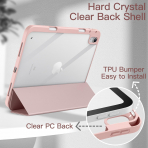 JETech Apple iPad A16 Standl Klf (10/11.Nesil)-Rose Gold