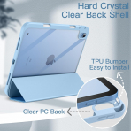 JETech Apple iPad A16 Standl Klf (10/11.Nesil)-Blue