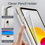 JETech Apple iPad A16 Mat Klf (10/11.Nesil)-White