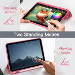JETech Apple iPad A16 Mat Klf (10/11.Nesil)-Pink