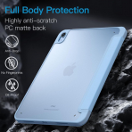 JETech Apple iPad A16 Mat Klf (10/11.Nesil)-Blue