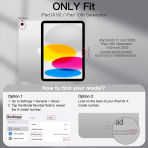 JETech Apple iPad A16 Standl Klf (10/11.Nesil)-Black