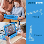 JETech Apple iPad A16 Standl Klf (10/11.Nesil)-Blue