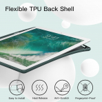 JETech Apple iPad Pro 1/2.Nesil Uyumlu Klf (12.9 in)-Misty Blue