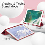 JETech Apple iPad Pro 1/2.Nesil Uyumlu Klf (12.9 in)-Red