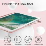 JETech Apple iPad Pro 1/2.Nesil Uyumlu Klf (12.9 in)-Rose Gold