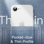 JETech Apple iPhone 16e nce Klf-Frosted Clear