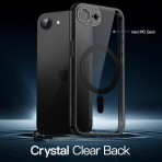 JETech Apple iPhone 16e Manyetik Klf -Black