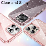 JETech Apple iPhone 16 Pro Parltl Klf -Light Pink