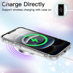 JETech Apple iPhone 16e Parltl Klf -Clear