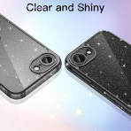 JETech Apple iPhone 16e Parltl Klf -Black