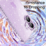 JETech Apple iPhone 17 Parltl Klf -Purple