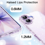 JETech Apple iPhone 17 Parltl Klf -Purple