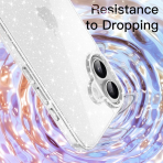 JETech Apple iPhone 17 Parltl Klf -Clear 