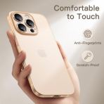 JETech Apple iPhone 16 Pro nce Klf-Desert Titanium 