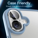 JETech Apple iPhone 16/16 Plus Kamera Koruyucu
