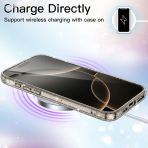 JETech Apple iPhone 16 Pro Parltl Klf -Natural Titanium